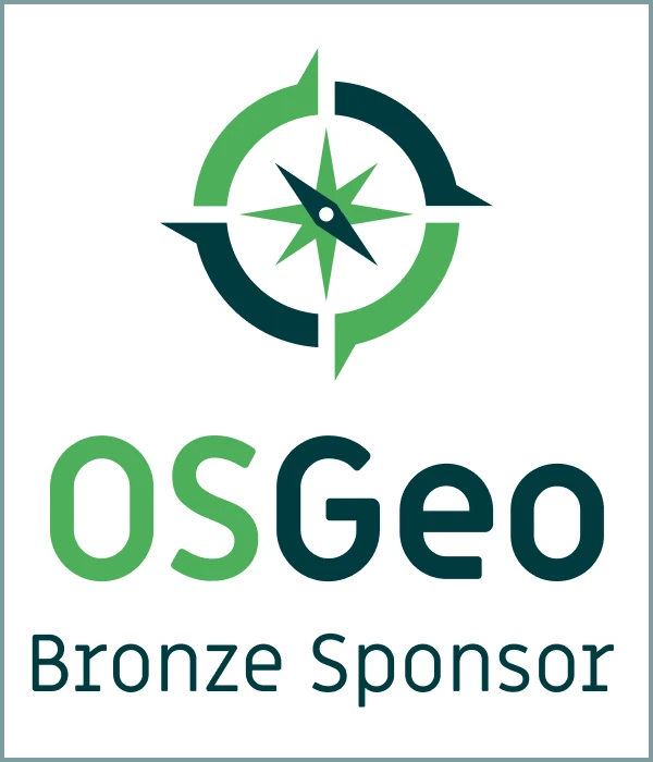 OSGEo bronze sponsor logo